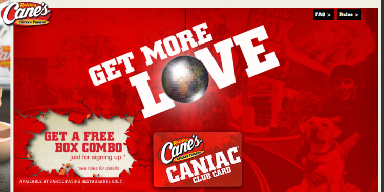 raising cane's logo